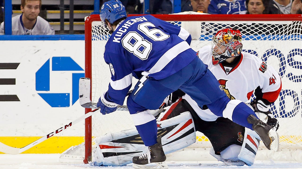 Kucherov's shootout goal gives Lightning win over Senators